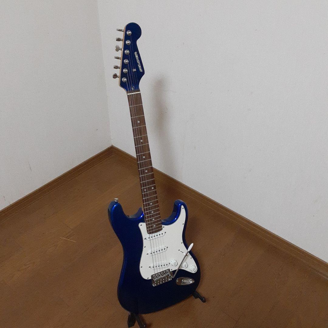 美品SELDER ストラトキャスタータイプ エレキギター メタリックブルー