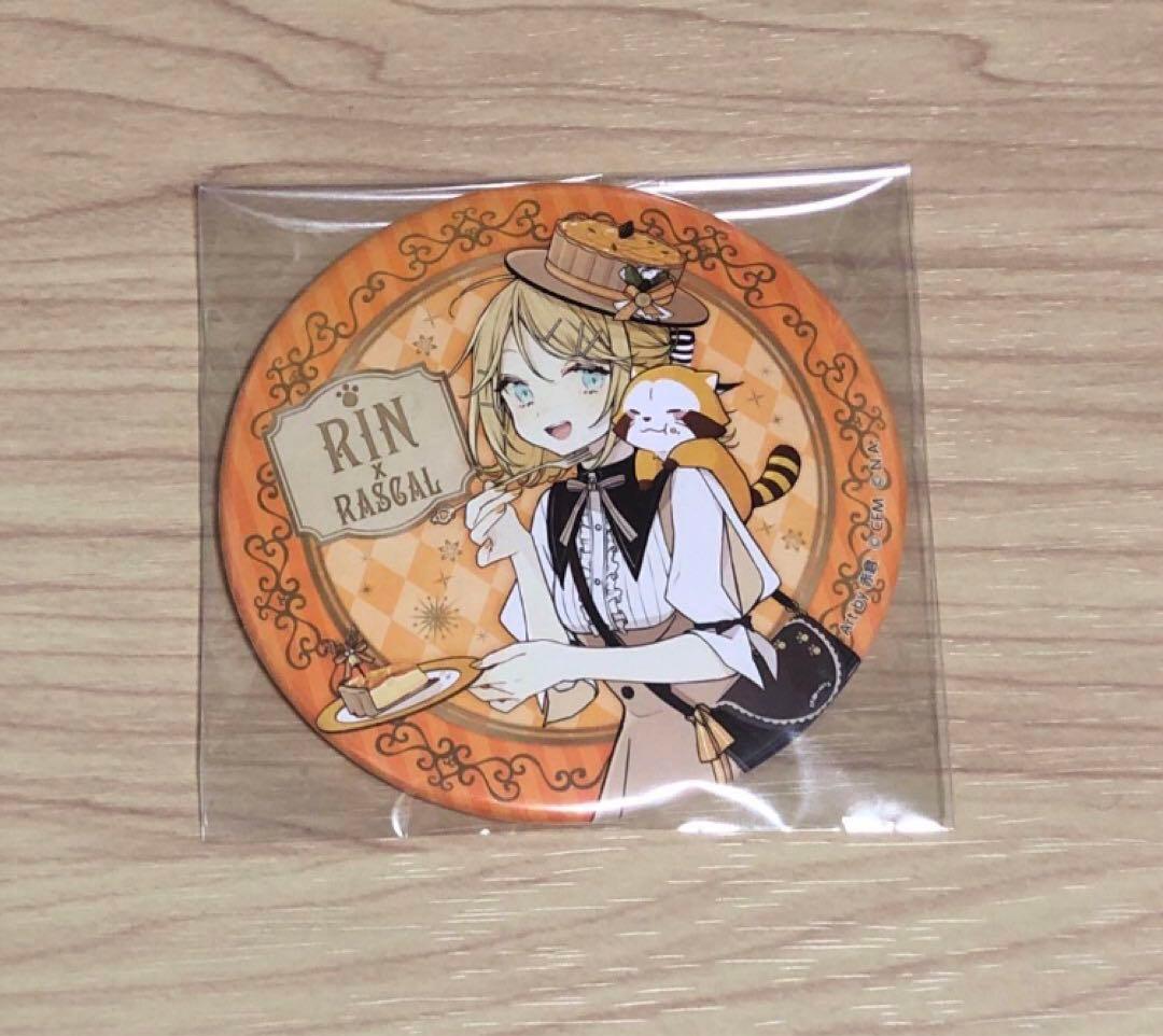 鏡音リン 缶バッジ 39culture WORLD 缶バッジ 赤倉