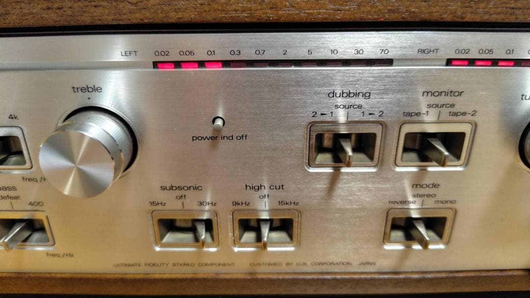LUXMAN L-48A 👗 ステレオ プリメインアンプ インテグレーテッド