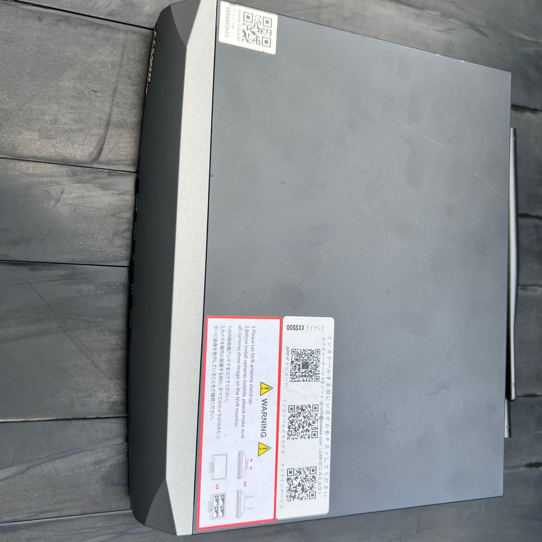 oossxx NVR レコーダー 防犯カメラ OOSSXX 防犯カメラ NVRレコーダー 録画機 800万画素録画機 16台まで
