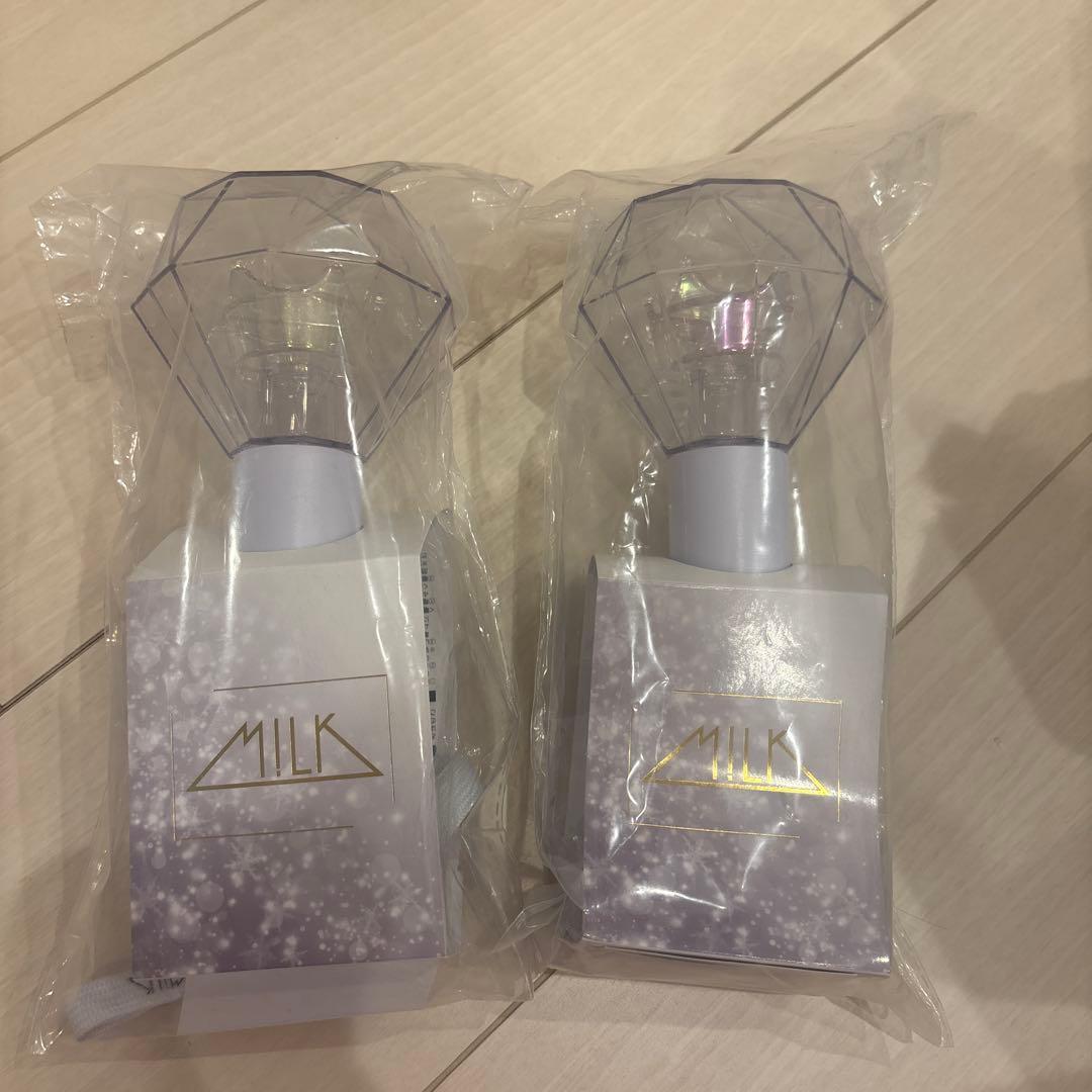 M!LK ペンライトミラクラスタルスティック2 2本セット - メルカリ