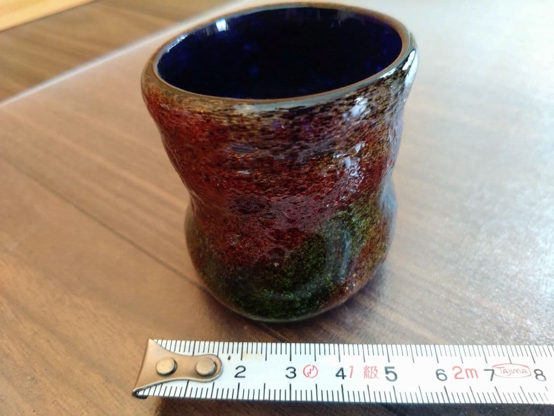 【稲嶺盛吉】琉球ガラス　グラス1点 沖縄 琉球ガラス 稲嶺盛吉氏 土紋グラス | BRILLANTE IL SUZUKI SALONE