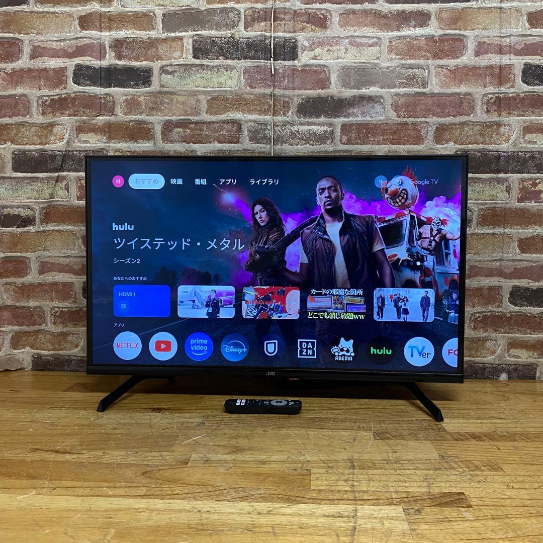 JVC 32V型 チューナーレステレビ GoogleTV搭載 JL-32T4L JVC JL-32T4L 32V型チューナーレステレビ Google TV搭載[ラッピング