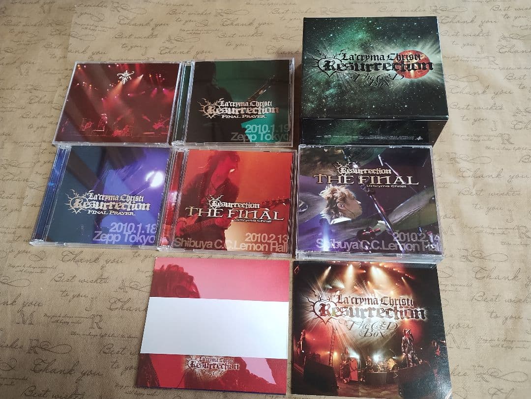 邦楽 La'cryma Christi Resurrection THE CD BOX La'cryma Christi Resurrenction -THE DVD BOX-【完全生産限定盤