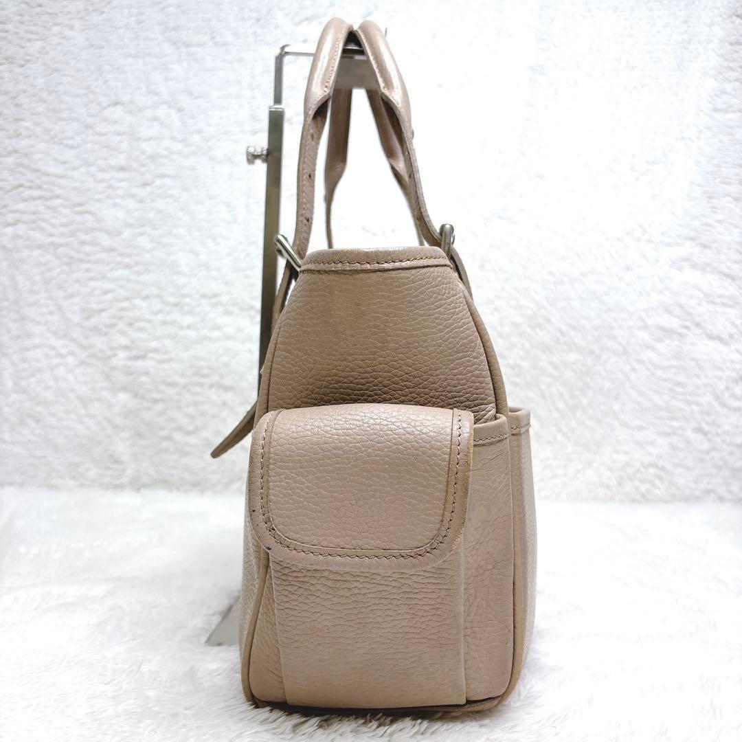 BURBERRY バーバリー オールレザー ハンドバッグ ノバチェック - メルカリ