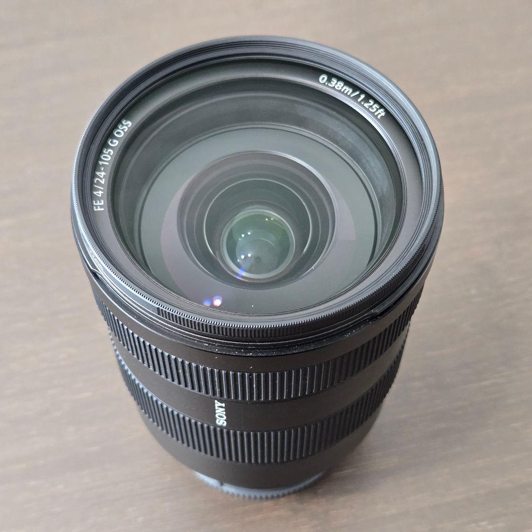 SONY SEL24105G レンズ フィルターつき - メルカリ