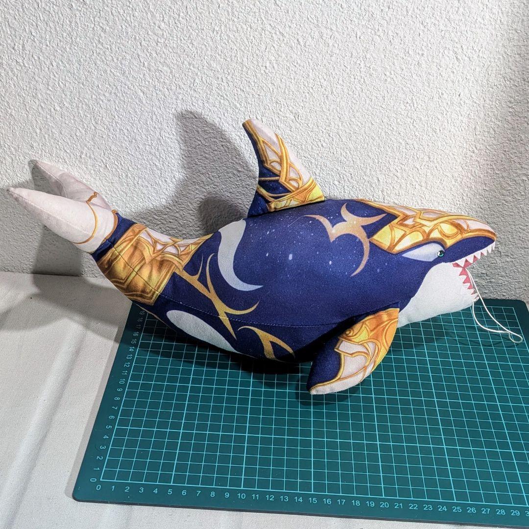釣りスピリッツ でっかいぬいぐるみ ホワイトアーマーシャチ - メルカリ