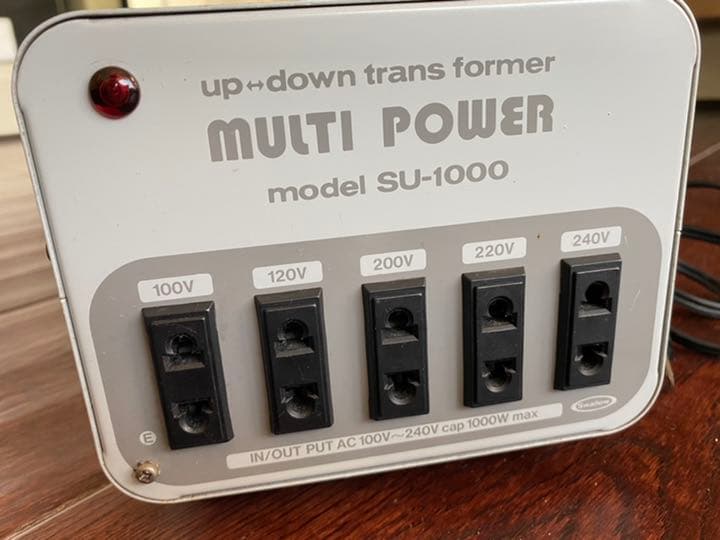 アップ ダウン 変圧器 1000W