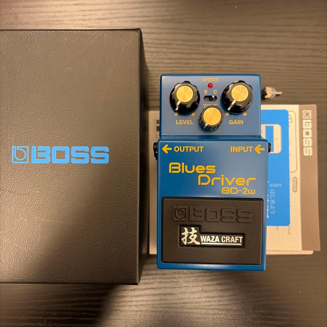 BOSS BD-2W Blues D 技 Boss BD-2W Blues Driver Waza Craft Special Edition Pedal