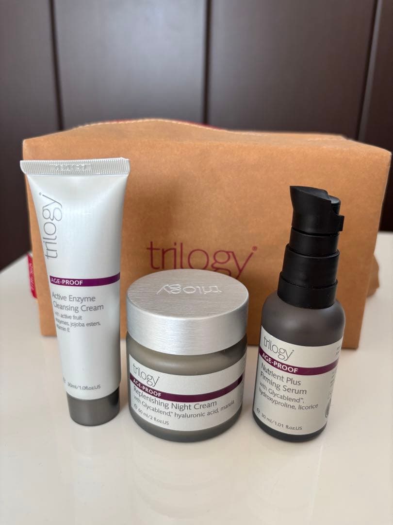 【新品】trilogy スキンケアトライアルセット 限定スキンケアキット】トライアルキット TH R｜THREEの口コミ - THREE