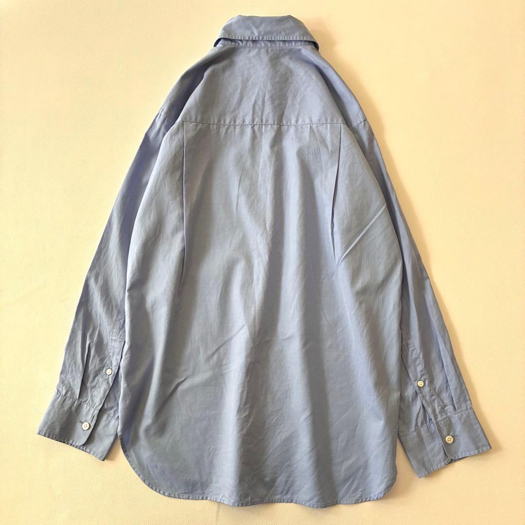 2023年製】ドゥーズィエムクラス コットンベーシックブルーシャツ 長袖