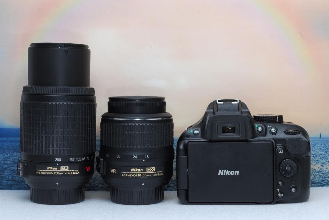 ⭐️高画質⭐️液晶360度回転⭐️自撮りOK⭐️Nikon D5200⭐️