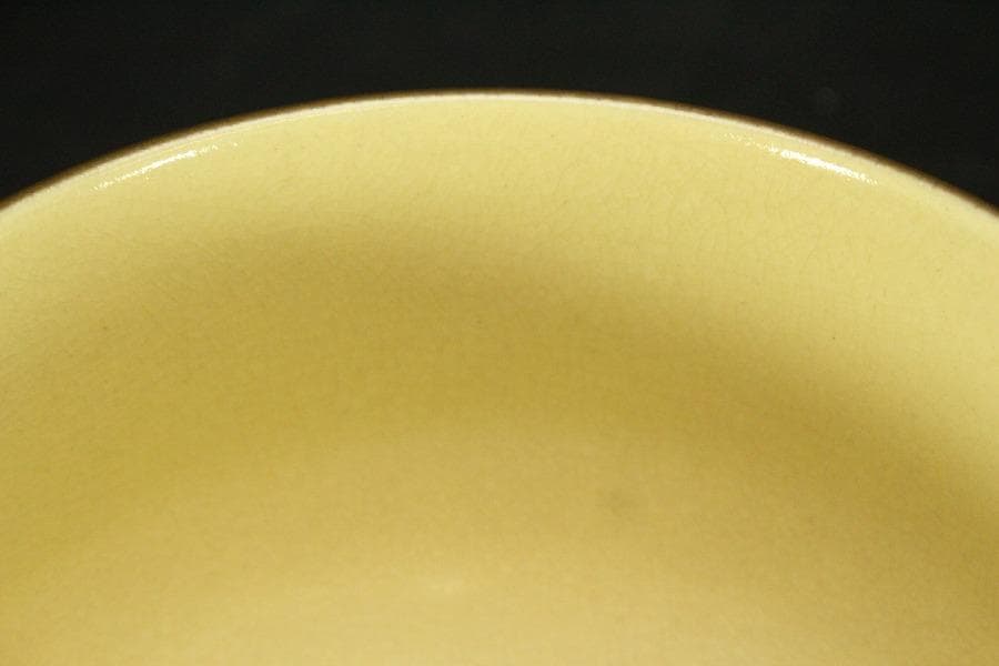 茶道具 清水焼 色絵 波松絵 茶碗 在印(A603) - メルカリ