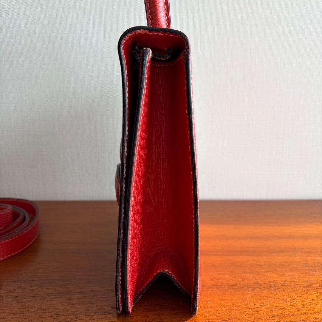 LOEWE バルセロナ レッド スクエアハンドバッグ - メルカリ