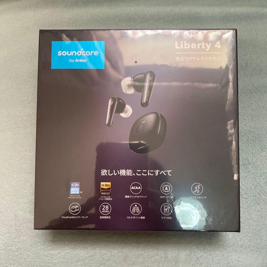 【新品】Anker soundcore Liberty 4 ブラック Amazon.co.jp: Anker Soundcore Liberty 4 NC (Blueooth 5.3) 【完全
