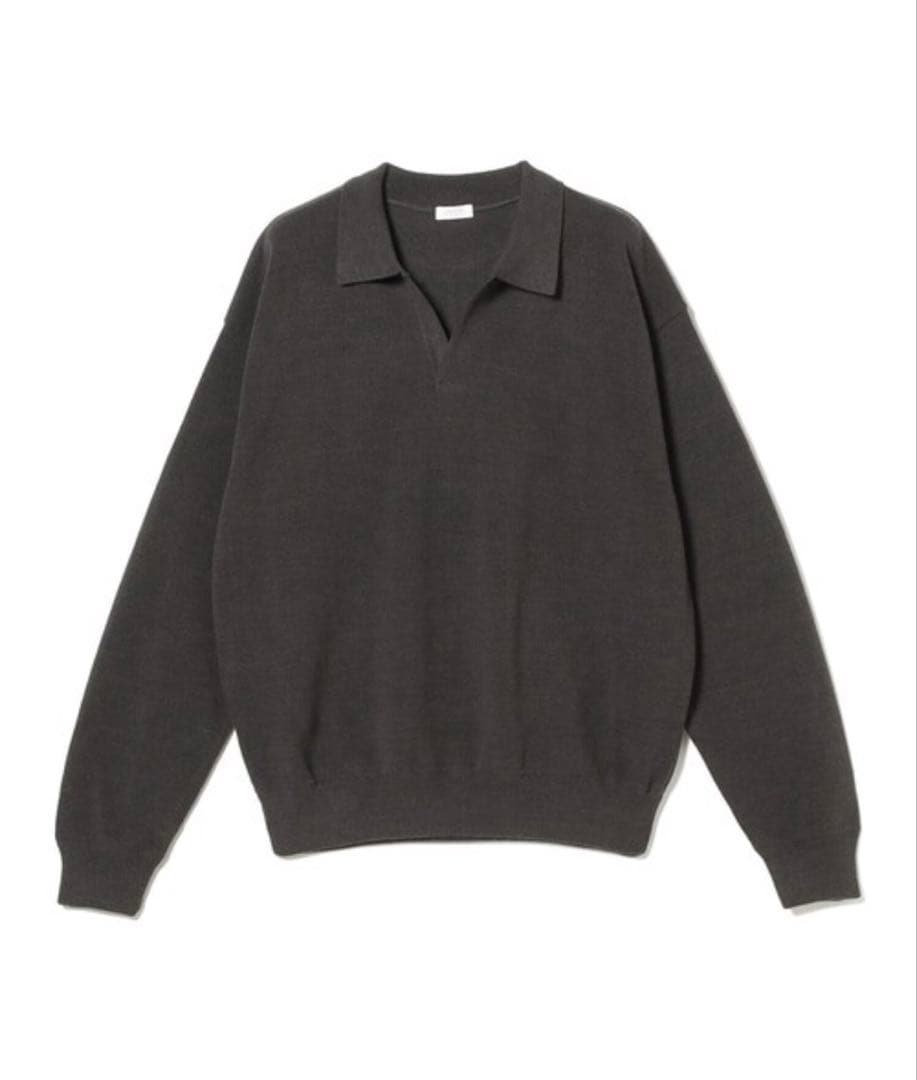 トップス crepuscule Co/Wo Moss Stitch Skipper crepuscule【クレプスキュール】Co/wo moss stitch skipper 