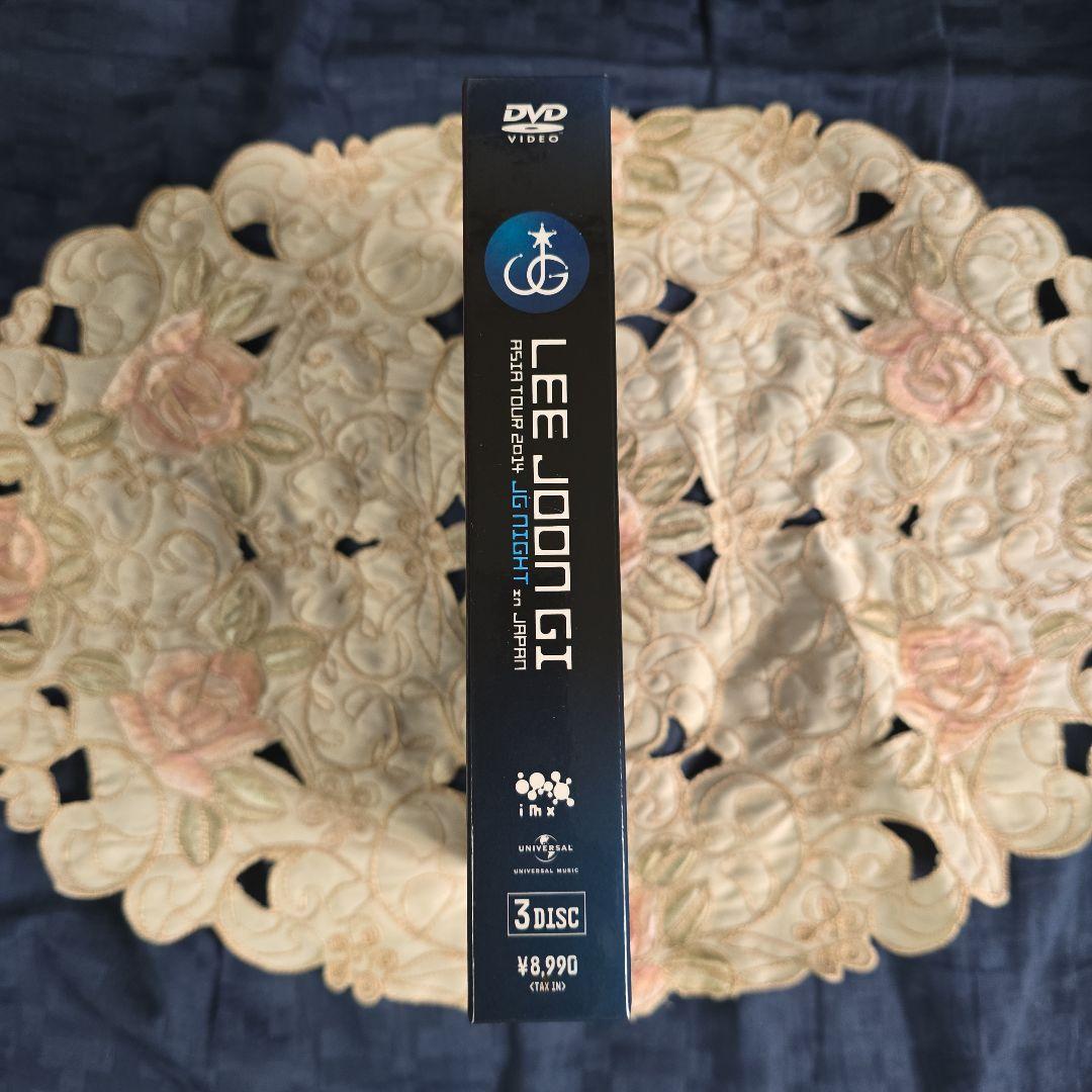 ミュージック LEE JOON GI JG NIGHT in JAPAN DVD