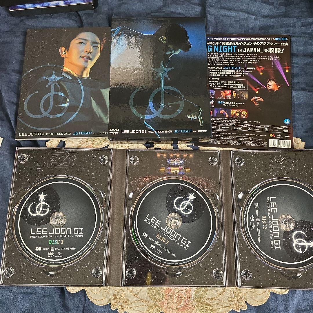 ミュージック LEE JOON GI JG NIGHT in JAPAN DVD