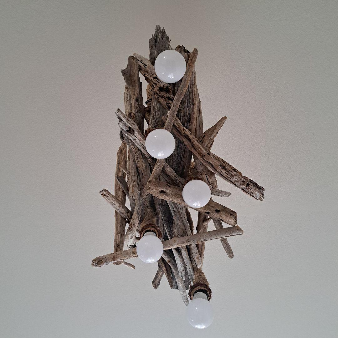 NO.L280 流木ペンダントライト 5灯 LED60W相当×5灯付 20帖OK