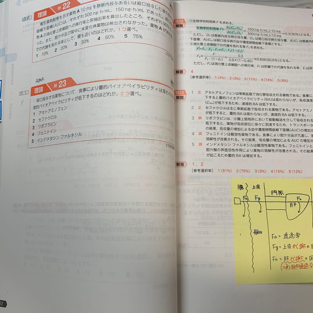 第111回 薬剤師国家試験対策参考書 改訂第15版 青本・青問 18冊 - メルカリ