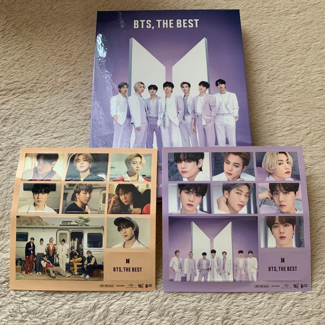 BTS THE BEST アルバム 全形態 7セット トレカ、アクスタ付き - メルカリ