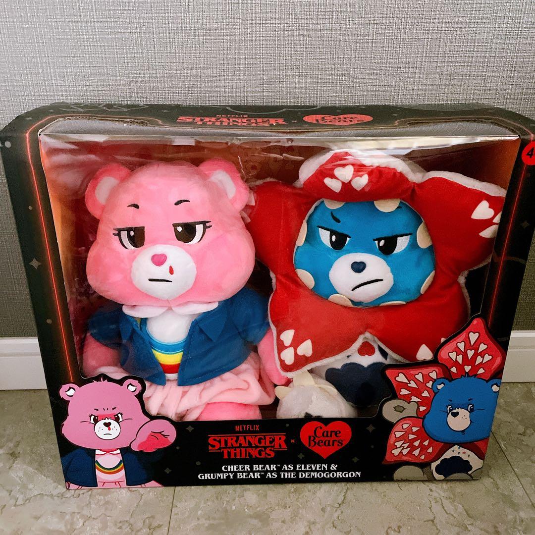ストレンジャーシングス ケアベアコラボ デモゴルゴン ぬいぐるみ