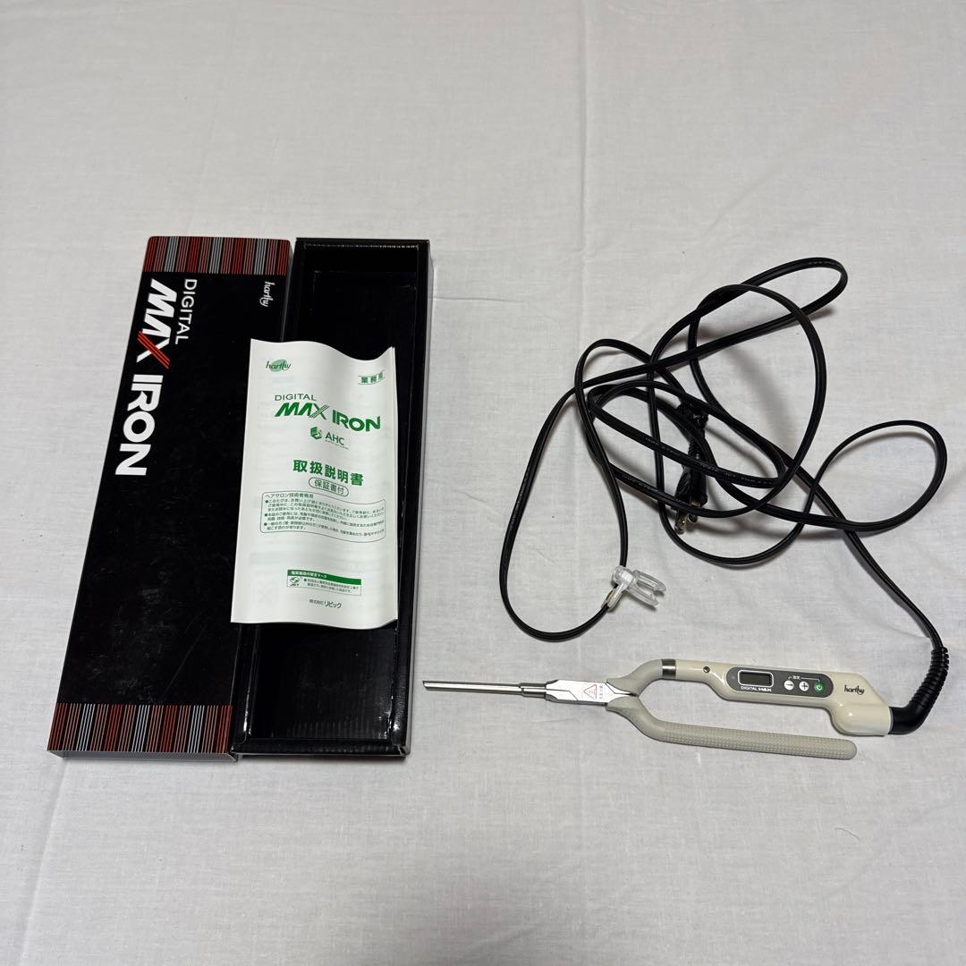 (美品)ハーシーデジタルマックスアイロン 3ミリ 8 希少)ハーシーデジタルマックスアイロン 3ミリ 8角 デジタルMAX