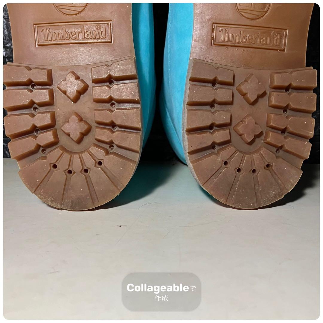 Timberland】25cm ティンバーランド リミテッドティファニーブルー