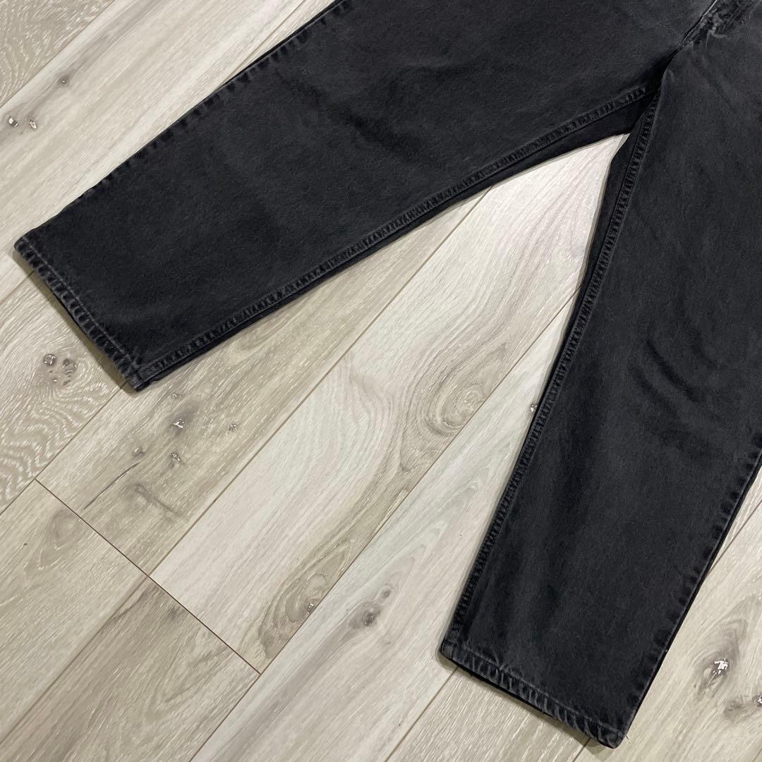90s Levi's 550 後染めブラック W38 L30 デニムパンツ - メルカリ