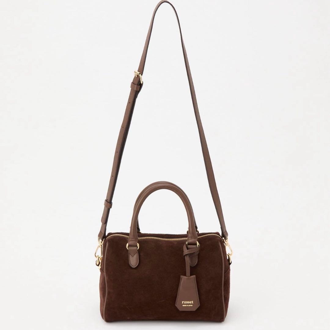 russet スエード2WAYミニボストンバッグ - メルカリ