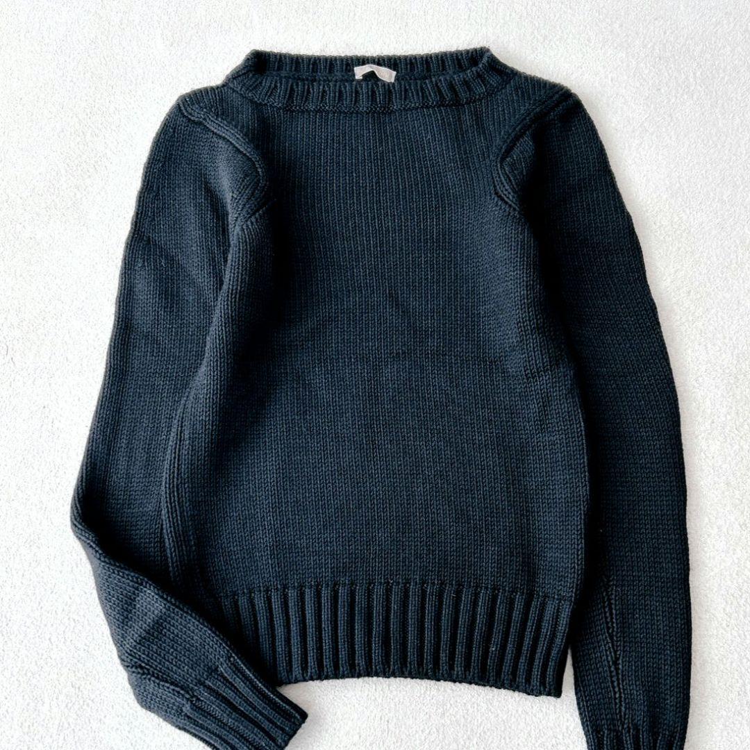 クルチアーニ カシミヤ 100％ ブラック 黒 ニット セーター メンズ Cruciani (クルチアーニ) Cashmere Mock Neck Sweater (カシミヤ