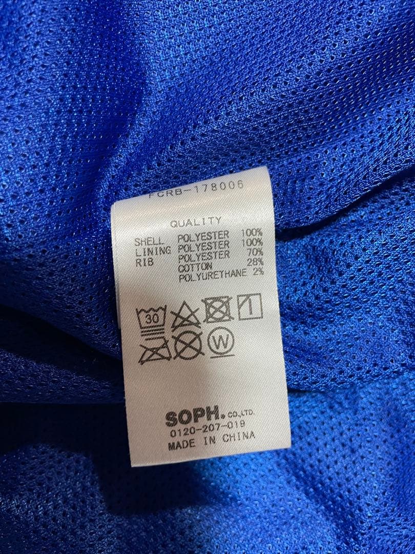 美品！FCRB 17ss ライトウェイトスタジアムブルゾン ナイロンジャケットM