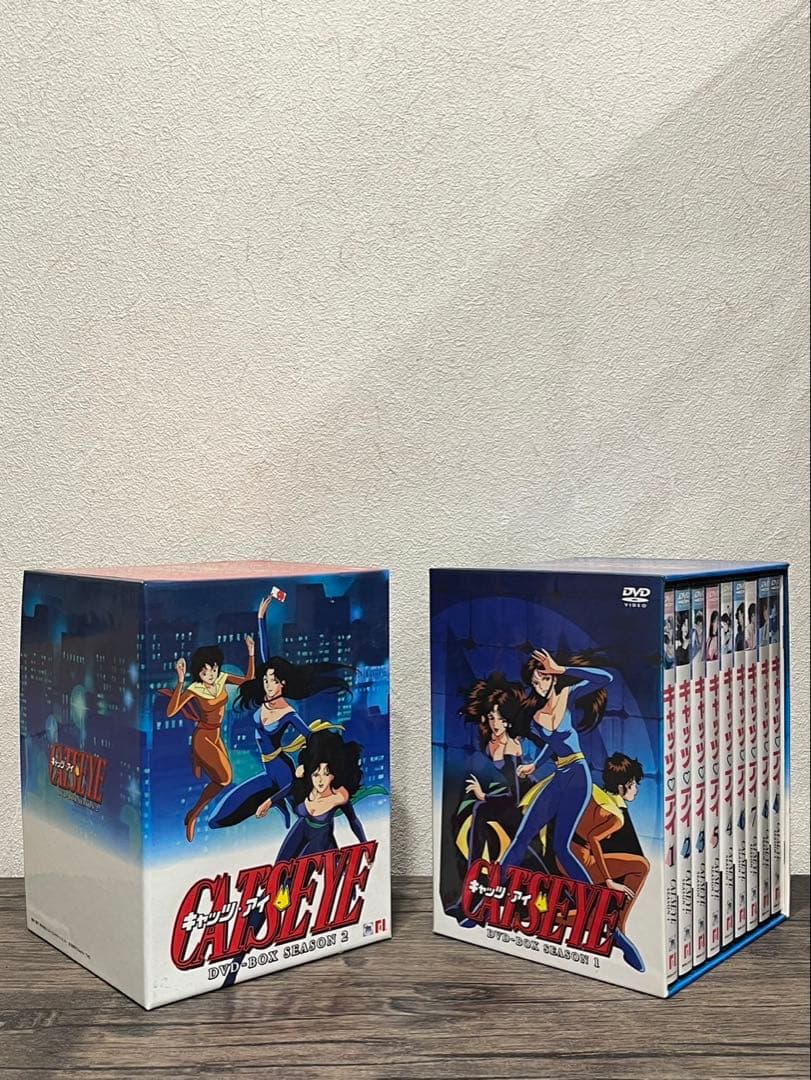 【送料込み】キャッツアイ　DVDBOX シーズン1-2 冊子付き CAT'S EYE DVD-BOX Season 1 中古DVD・ブルーレイ | ブックオフ公式