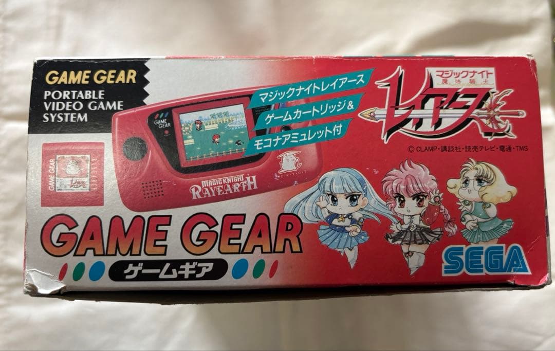 SEGA ゲームギア 本体 魔法騎士レイアース 限定モデル - メルカリ