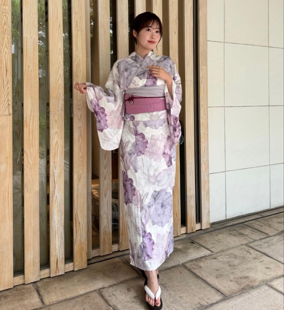 新品未使用　正規品　Herlipto 浴衣 Karin rose