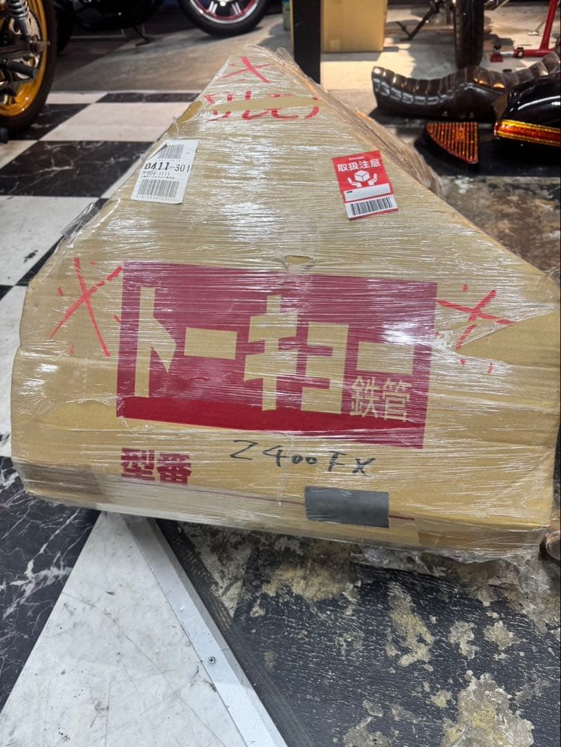 speedball  　トーキョー Z400FX マフラー Z400FX (E1~E4) エルサウンド ショート管 ブラック マフラー