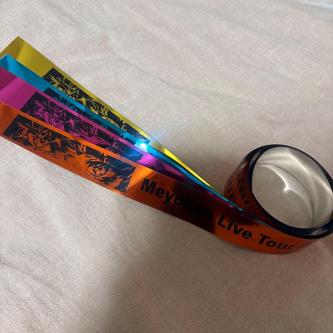 めいちゃん　銀テープ　全セット めいちゃん 銀テ5本セット＋1/13入場特典 - メルカリ