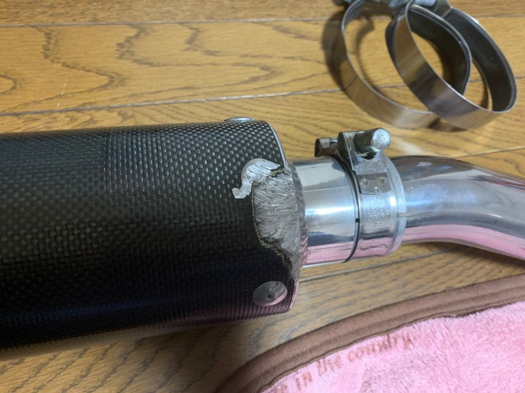 ZZR400 FADDY DADDY カーボン スリップオンマフラー - メルカリ