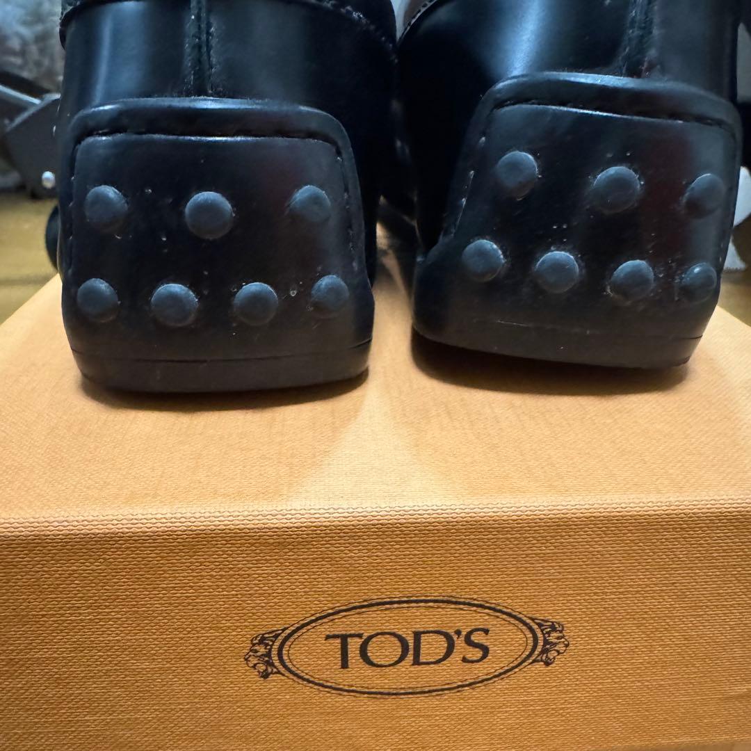 TOD'S ブラック ローファー（23.5cm）36 1/2