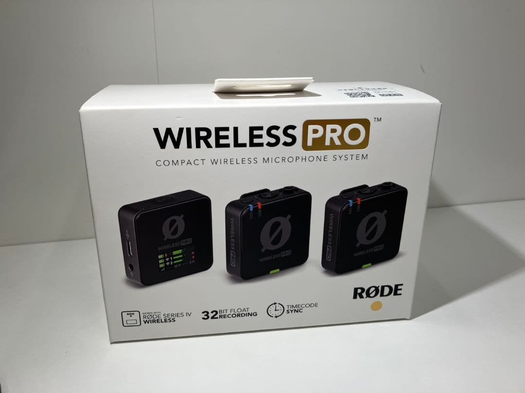 【WIRELESS PRO RODE ワイヤレスマイクロフォンシステム】L Amazon.com: RØDE Wireless PRO Compact Wireless Microphone System