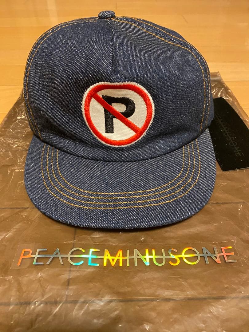 G-DRAGON Peaceminusone デニムキャップ PEACEMINUSONE - 🩷G-DRAGON NoParking キャップ🩷ジヨン 帽子 デニム