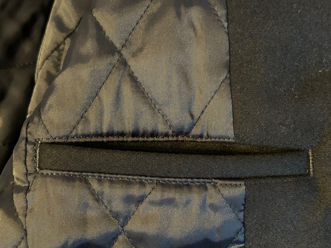 【ほぼ未使用】お値下げ中！ナイジェルケーボン 《ロングPコート》ダークネイビー