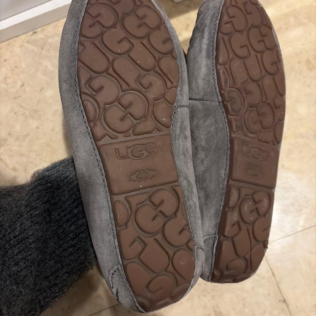UGG モカシン 美品5612 グレー 25cm - メルカリ