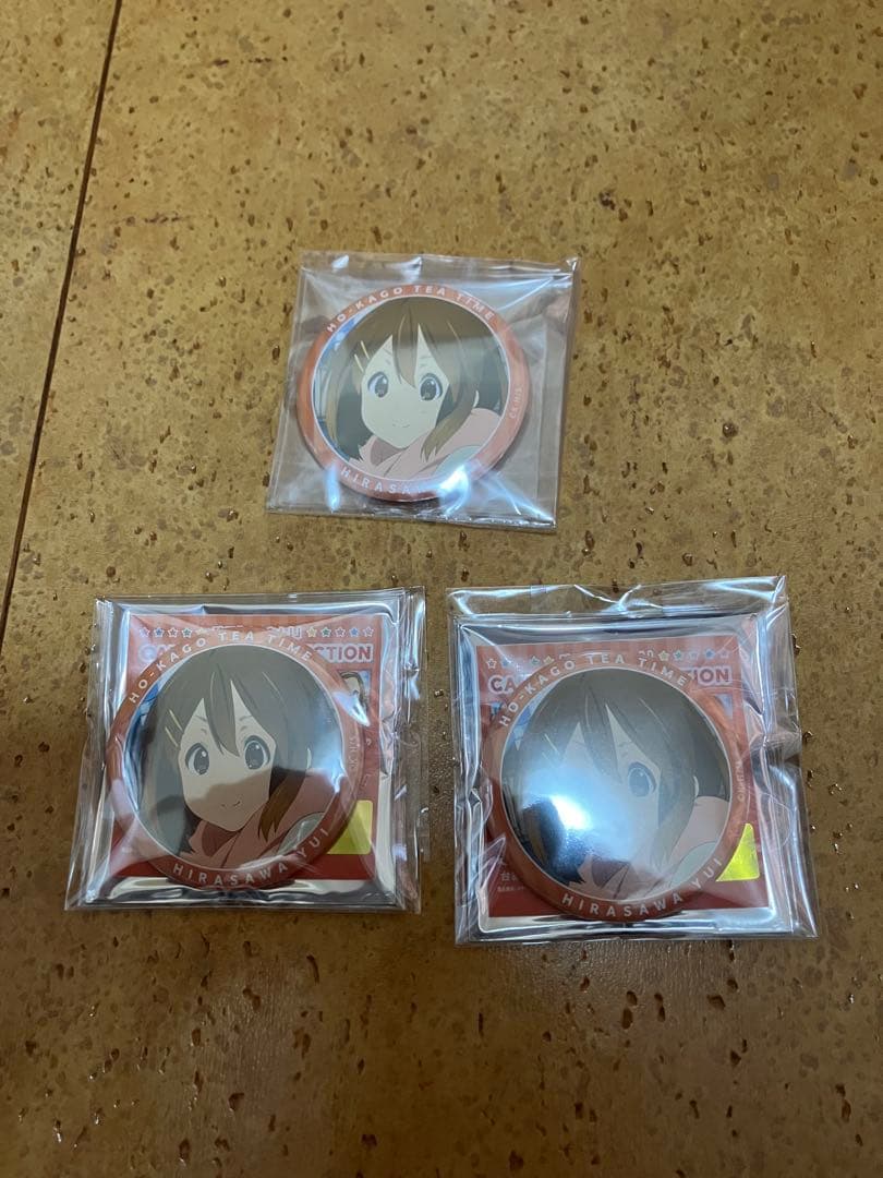 けいおん 平沢唯 缶バッジ - メルカリ