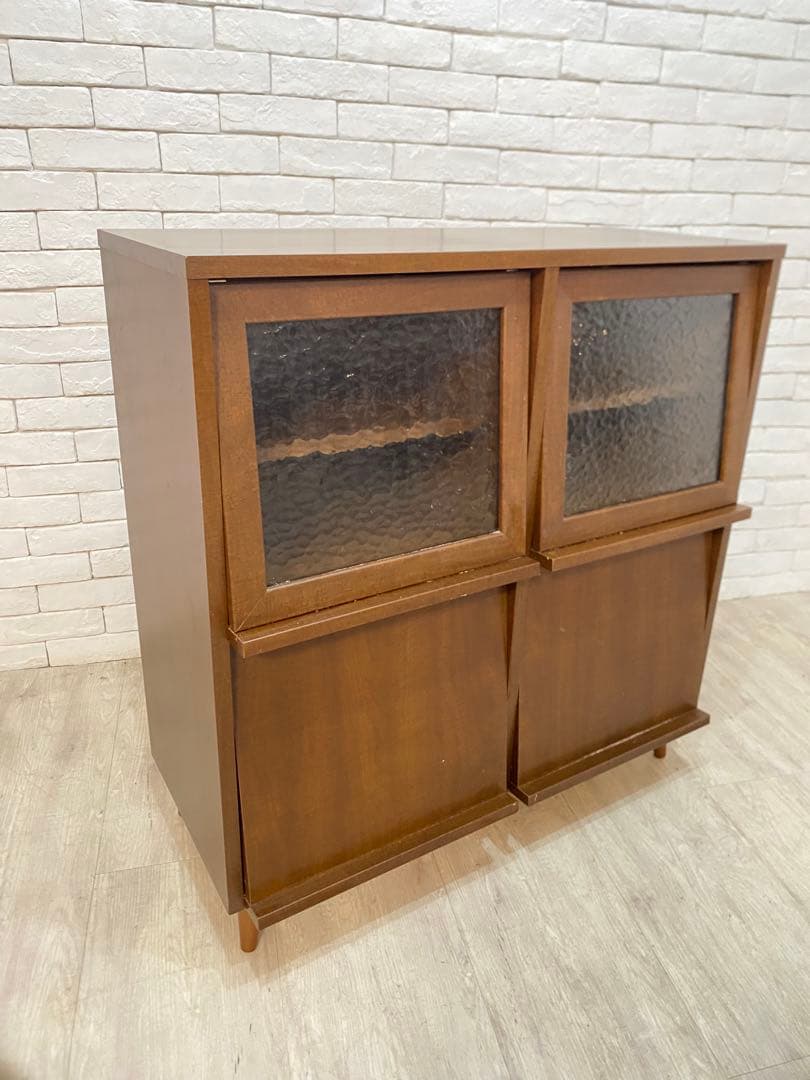 東京都内23区配送無料】B-COMPANY ブックシェルフ 棚 チェスト 昭和