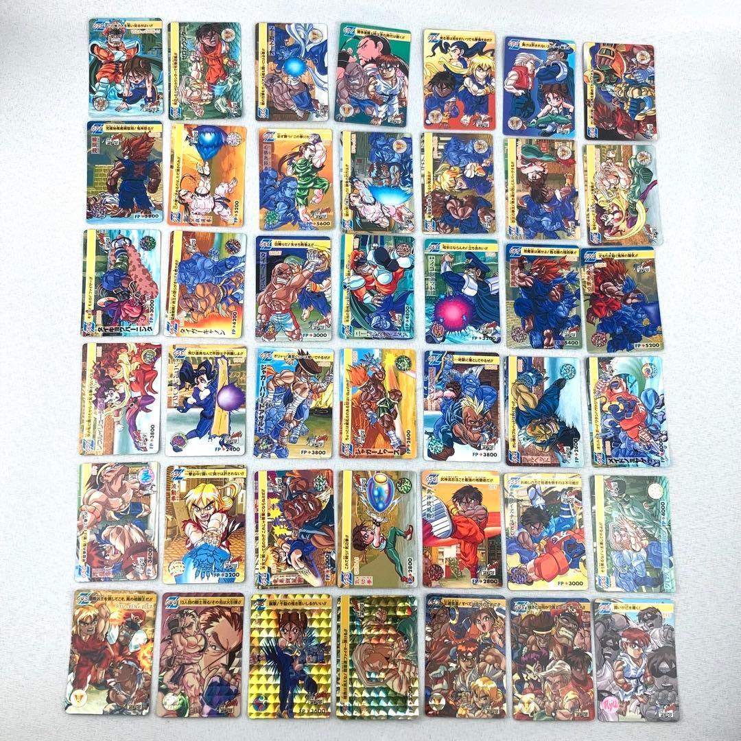 カードダス フルコンプ 42枚 ストリートファイターZERO パート2 - メルカリ