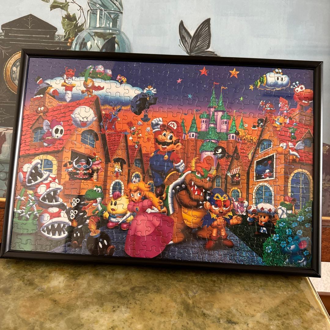 スーパーマリオRPG ジグゾーパズル Yahoo!オークション -「)スーパーマリオ」(ジグソーパズル) (パズル)の