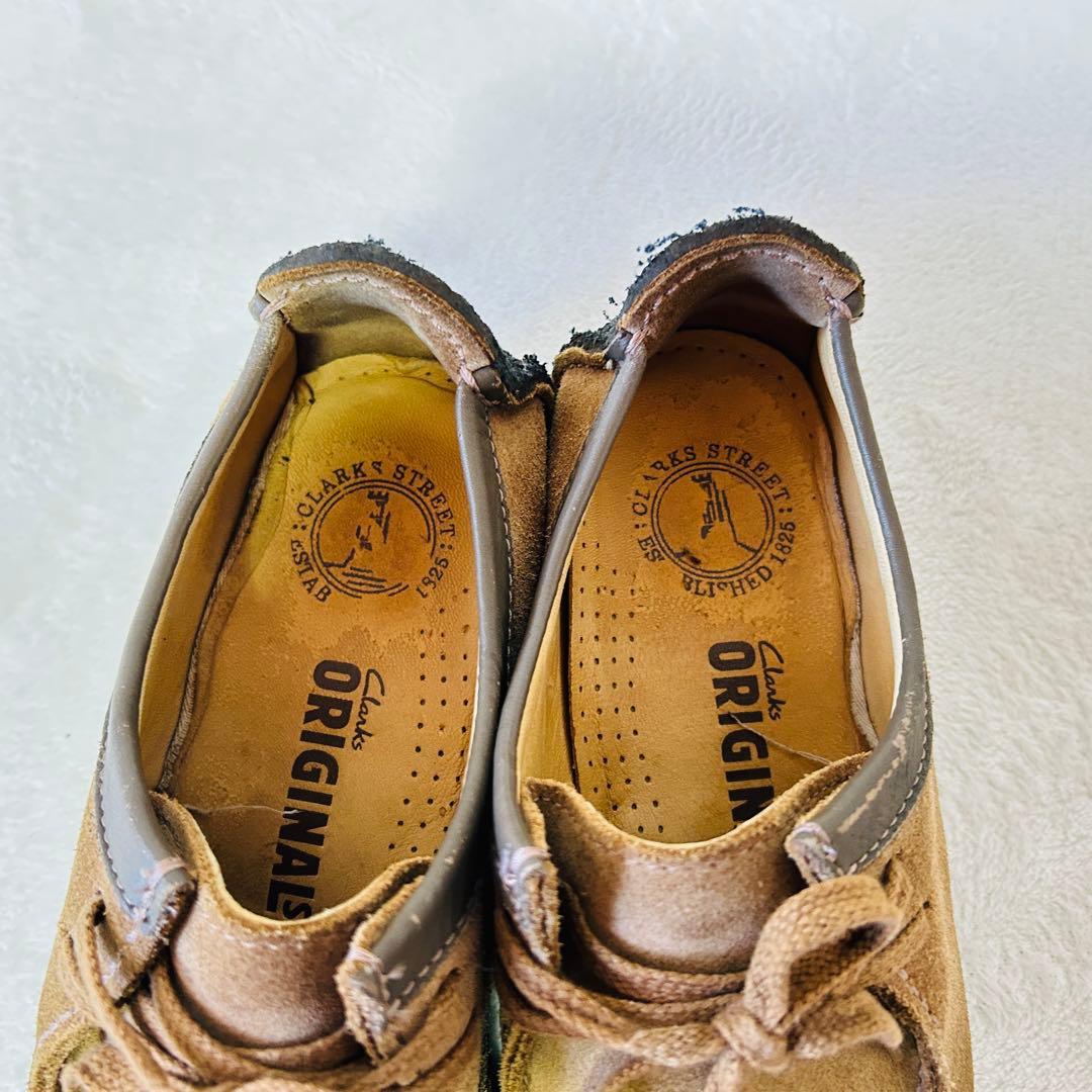 CLARKSクラークス ナタリー オークウッドスエード UK7 1/2 CLARKS