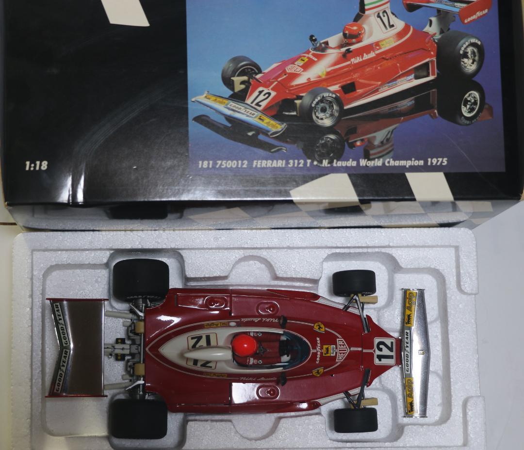 超貴重　ポールズ・モデル１／１８ フェラーリ３１２Ｔ　1975年チャンプーーカー 超貴重 ポールズ・モデル1／18 フェラーリ312T 1975年