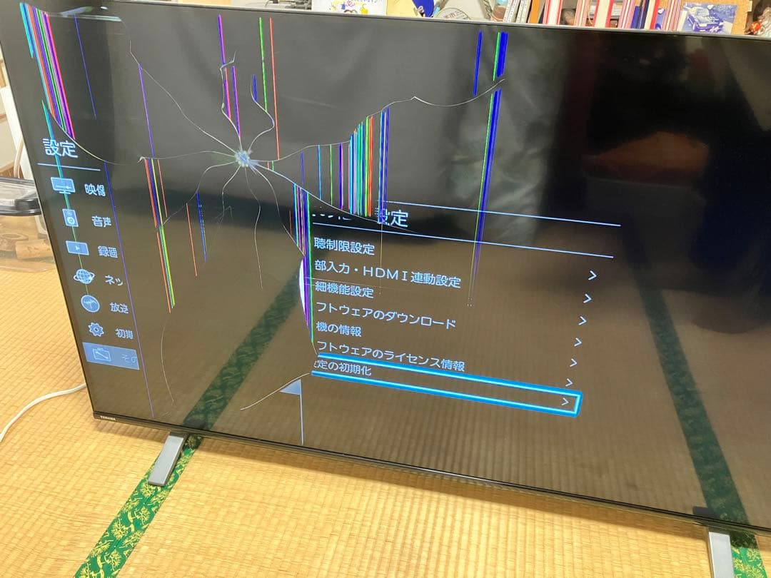 《ジャンク品》TOSHIBA　REGZA　55インチ